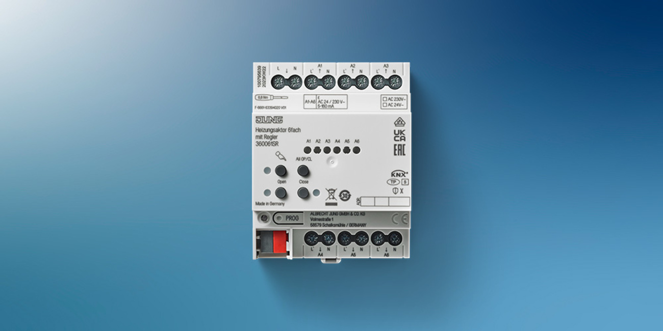 KNX Heizungsaktor 6-fach bei Elektrotechnik Ziesmann in Hünfeld