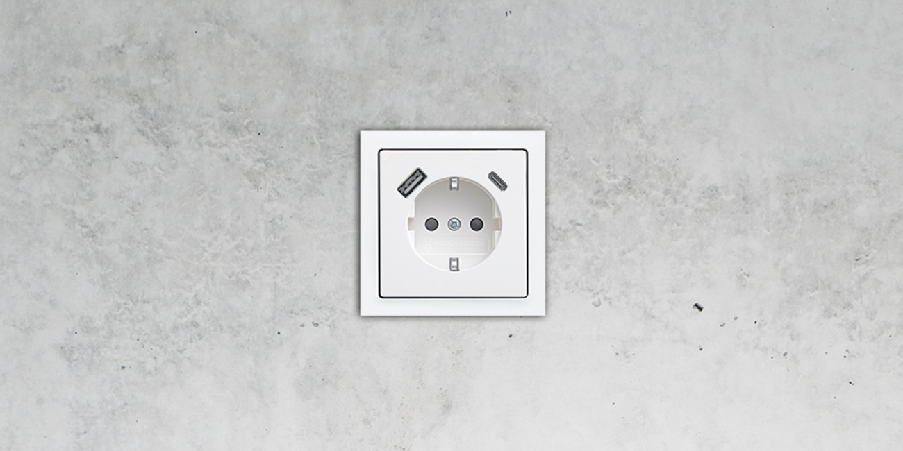 SCHUKO® USB-Steckdose bei Elektrotechnik Ziesmann in Hünfeld